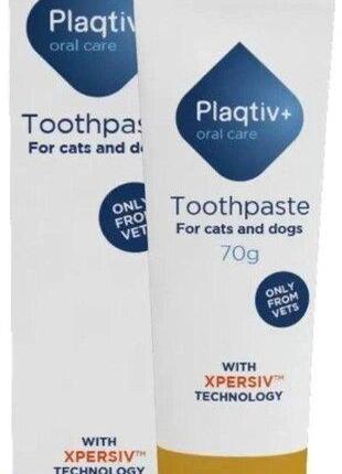 Зубная паста для собак и кошек Plaqtivplus Toothpaste 70 г (50...