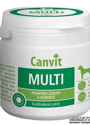 Витаминно-минеральный комплекс Canvit Multi для собак таблетки...