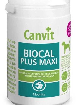 Витаминно-минеральная добавка для собак Canvit Biocal Plus Max...