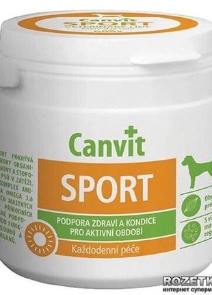 Витаминно-минеральный комплекс Canvit Sport для собак таблетки...