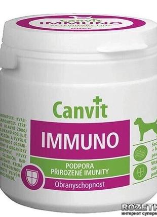 Витаминно-минеральный комплекс Canvit Immuno для собак таблетк...