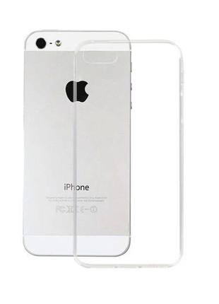 Чехол-накладка Smartcase TPU для iPhone 5/5S/5SE white