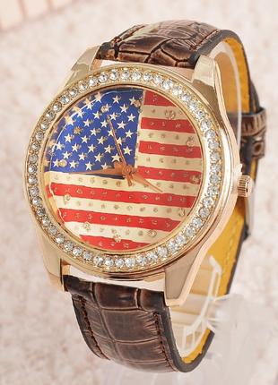 Часы женские USA STYLE brown (коричневый)