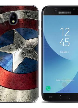 Чехол-накладка TPU Image Captain America для Samsung Galaxy J5...
