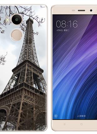 Чехол-накладка TPU Image Paris для Xiaomi Redmi 4 Prime