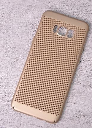 Чехол накладка Loco для Samsung Galaxy S8 Plus/G955 gold
