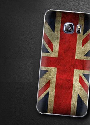 Чехол-накладка TPU Image British Flag для Samsung Galaxy S6 Ed...