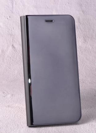 Чехол-книжка Clear Mirror для Xiaomi Redmi Note 8 black