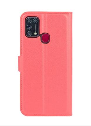 Чехол-книжка Bookmark для Samsung Galaxy M31 red