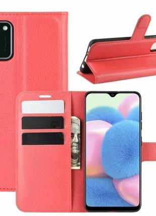 Чехол-книжка Bookmark для Samsung Galaxy A41 red