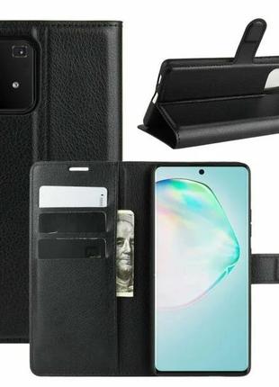 Чехол-книжка Bookmark для Samsung Galaxy S10 lite black