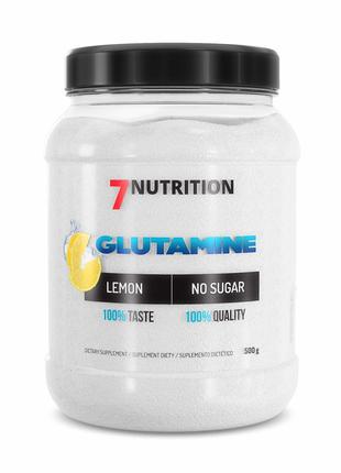 Глютамин 7 Nutrition Glutamine 500 g (Lemon)