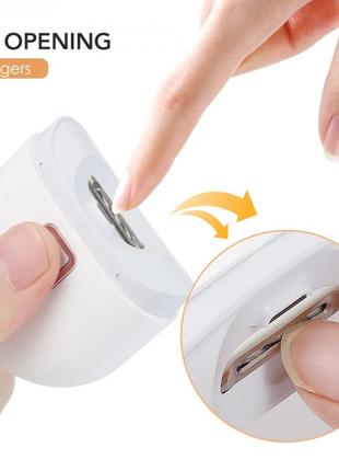 Электрическая машинка для стрижки ногтей детям и взрослым