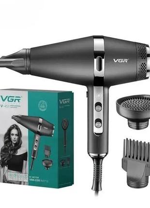 Профессиональный фен для волос VGR V-451 Фен для укладки волос...