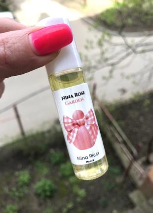 Олійні парфуми Nina Ricci Nina Rose Garden 10 ml