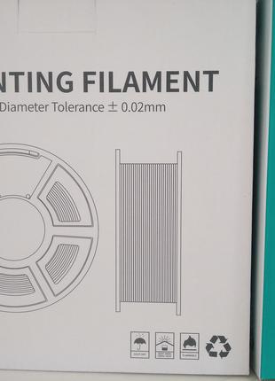 PLA пластик/филамент для 3D принтера SUNLU, PLA Filament Черны...