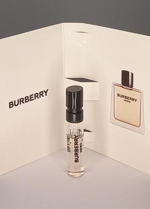 Мужская парфюмерная вода Burberry Hero 1,5 мл (пробник)