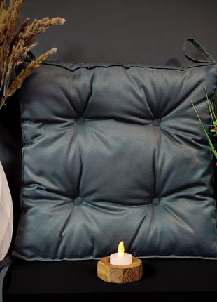 Подушка на стул DOTINEM COLOR, мокрый асфальт, 40х40 см