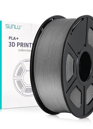 PLA+ пластик/филамент для 3D принтера SUNLU, PLA Filament Серы...