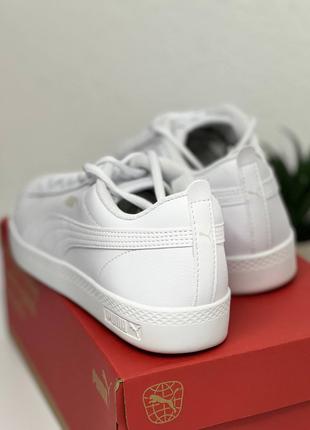 Жіночі Кеди низькі PUMA SMASH WNS V2 L Розмір 39 White