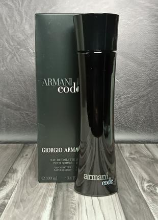 Чоловічі парфуми Giorgio Armani Code (Джорджіо Армані Код) 100 мл