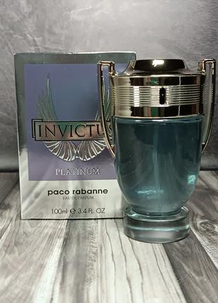 Мужская парфюмированная вода Paco Rabanne Invictus Platinum (П...