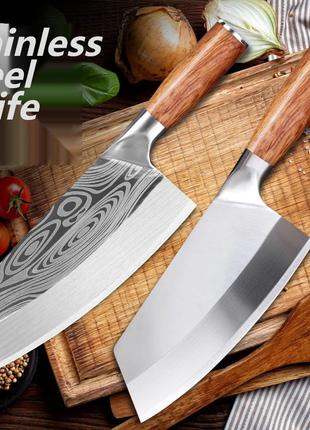 Острый кухонный нож-топор, нож шеф-повара