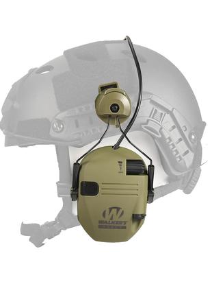Тактические наушники Walker's Razor W1+ для шлема green