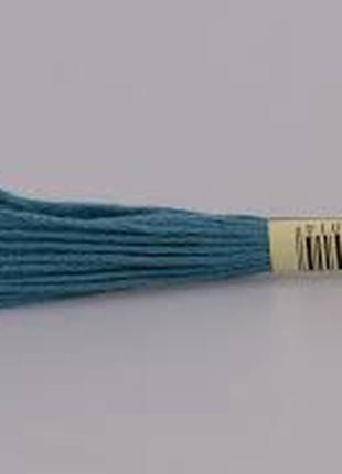 20 шт Нитка для вишивки муліне СХС 518 синій колір Код/Артикул 87