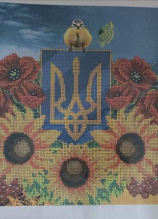 2 шт Схема под бисер, "Украинская символика" MIKaA-405 размер ...