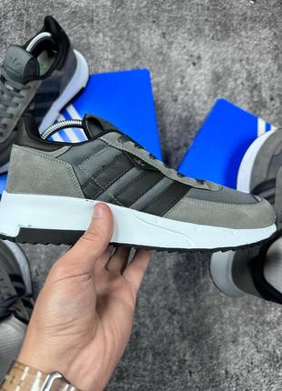 Мужские кроссовки adidas zx 500 gray