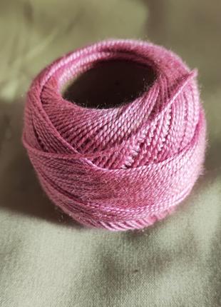 4 шт Нитка для вишивки хлопкові рожевого кольору Код/Артикул 87