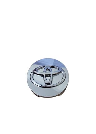 Ковпачки, заглушки на диски Toyota Тойота 64 мм / 56 мм хром з...