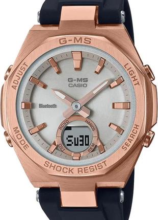 Годинник Casio MSG-B100G-1AER Baby-G. Рожеве золото