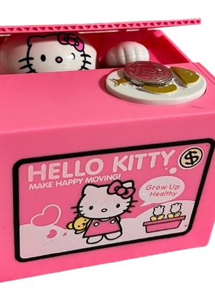 Копилка Хелоу Китти Hello Kitty 12х10 см розовая