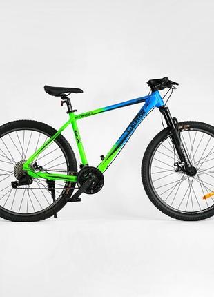 Велосипед Corso "Leroi" 27.5" рама алюминиевая 19``, оборудова...