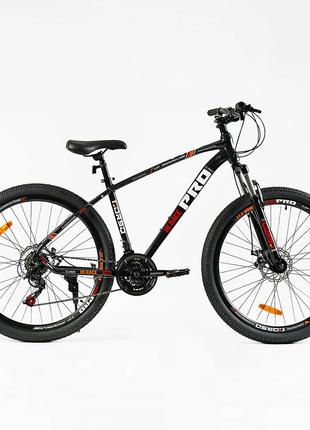 Велосипед CORSO «HI RACE PRO» 27,5" дюймов рама алюминиевая 17...