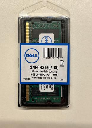 Пам'ять Hynix (Dell) 16Gb PC4-2666V DDR4 (SNPCRXJ6C) So-Dimm