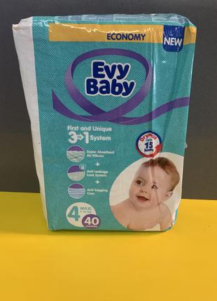 Evy baby 4, подгузники 4 размер, Evy Baby 4, подгузники 4 разм...