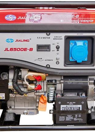 Генератор бензиновый JIALING 5.5 кВт 1-фазный
