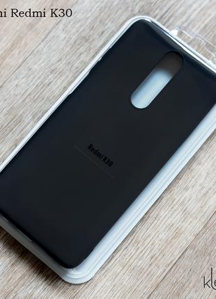Сликоновый чехол для Xiaomi Redmi K30, Molan cano, черный