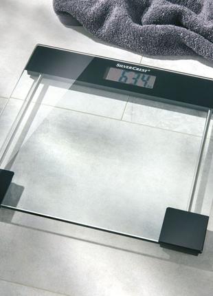 Напольные стеклянные весы Silver Crest SPWE 180 A2