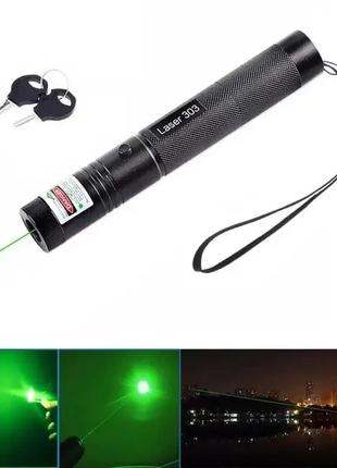 Диодный лазер указатель laser Мощный зеленый лазерный указател...