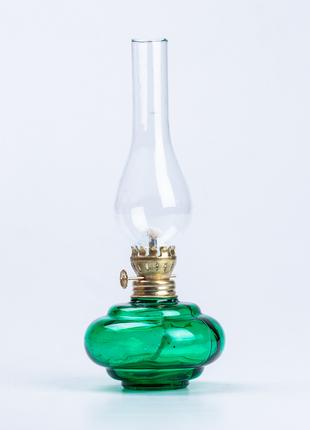 Керосиновая лампа светильник из стекла большая