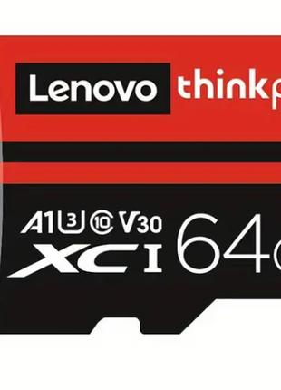 Флешка Kарта пам'яті Micro SD Lenovo ThinkPlus Mini SD Card Cl...