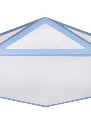 Плоский потолочный светильник 752L67 BLUE