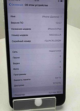 Мобильный телефон смартфон Б/У Apple iPhone 6 Plus 64Gb
