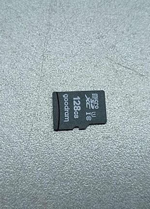 Карта флэш памяти Б/У MicroSD 128Gb