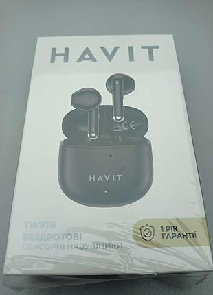 Наушники Bluetooth-гарнитура Б/У Havit TW976