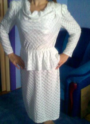 Платье белое пр-ва сша